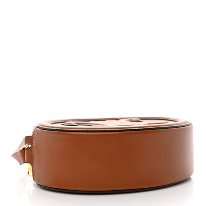 Celine Smooth Calfskin Cuir Triomphe Oval Bag Tan 4 of 10