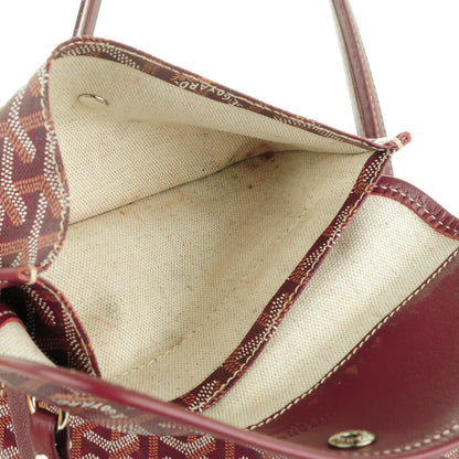Goyard Goyardine Saint Louis GM Burgundy 11 of 11
