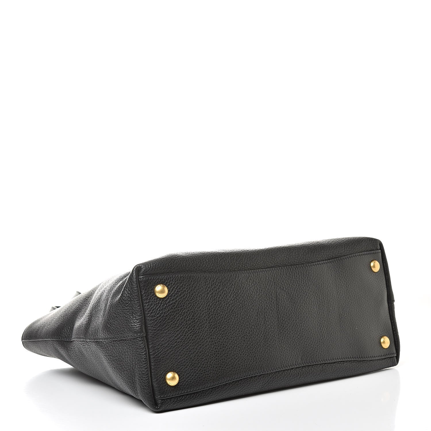 Prada Vitello Phenix Tote Black 4 of 10