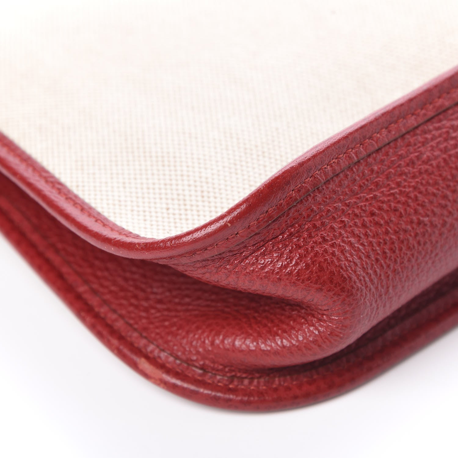 Hermes Toile Ardennes Vespa PM Rouge Vif 9 of 17