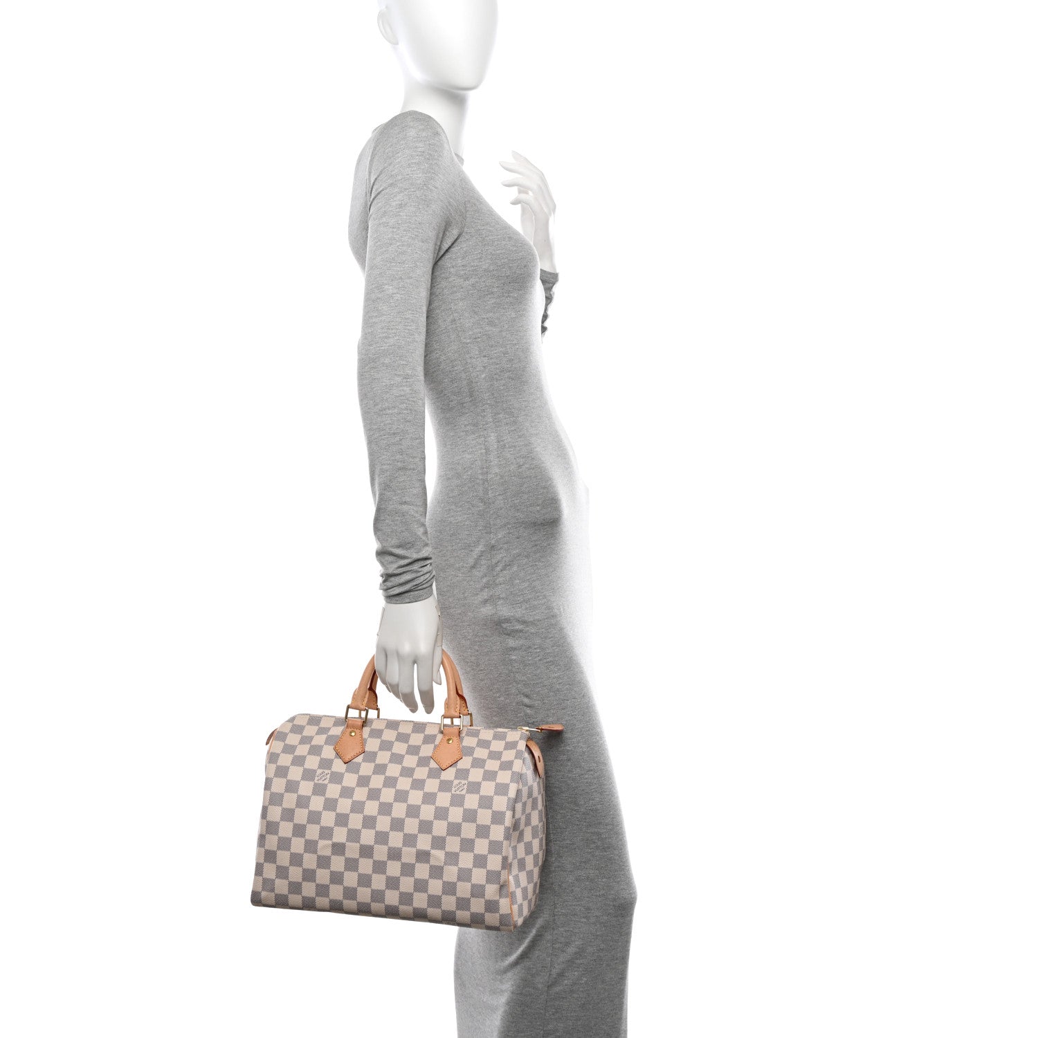 Louis Vuitton Damier Azur Speedy 30 2 of 10