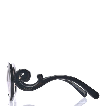 Prada Baroque Sunglasses SPR 13S Black 3 of 7