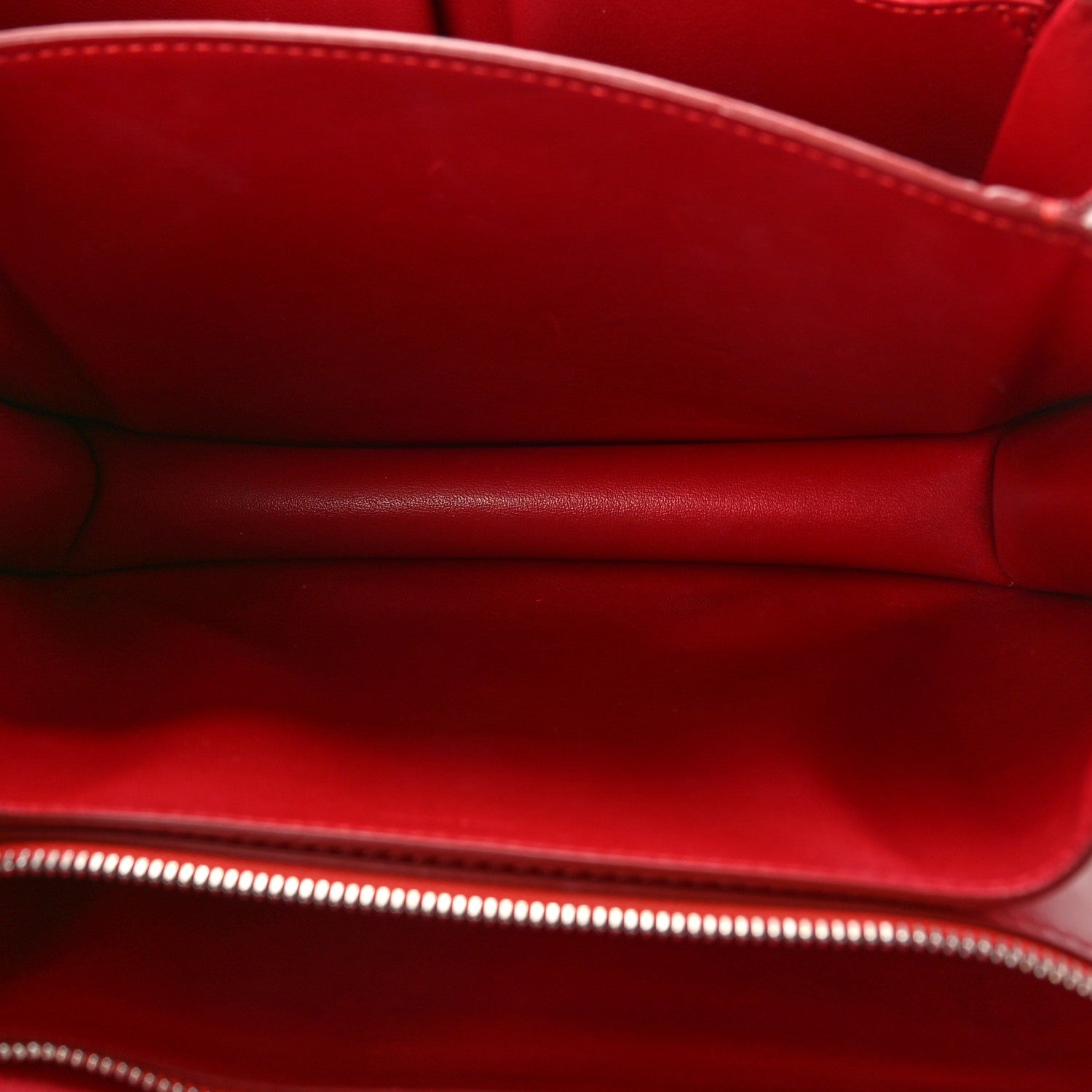 Celine Box Calfskin Medium Classic Box Flap Bag Red 5 of 8