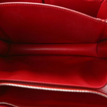 Celine Box Calfskin Medium Classic Box Flap Bag Red 5 of 8