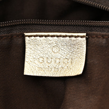 Gucci Monogram Large D Gold Hobo Metallic Gold 6 of 17