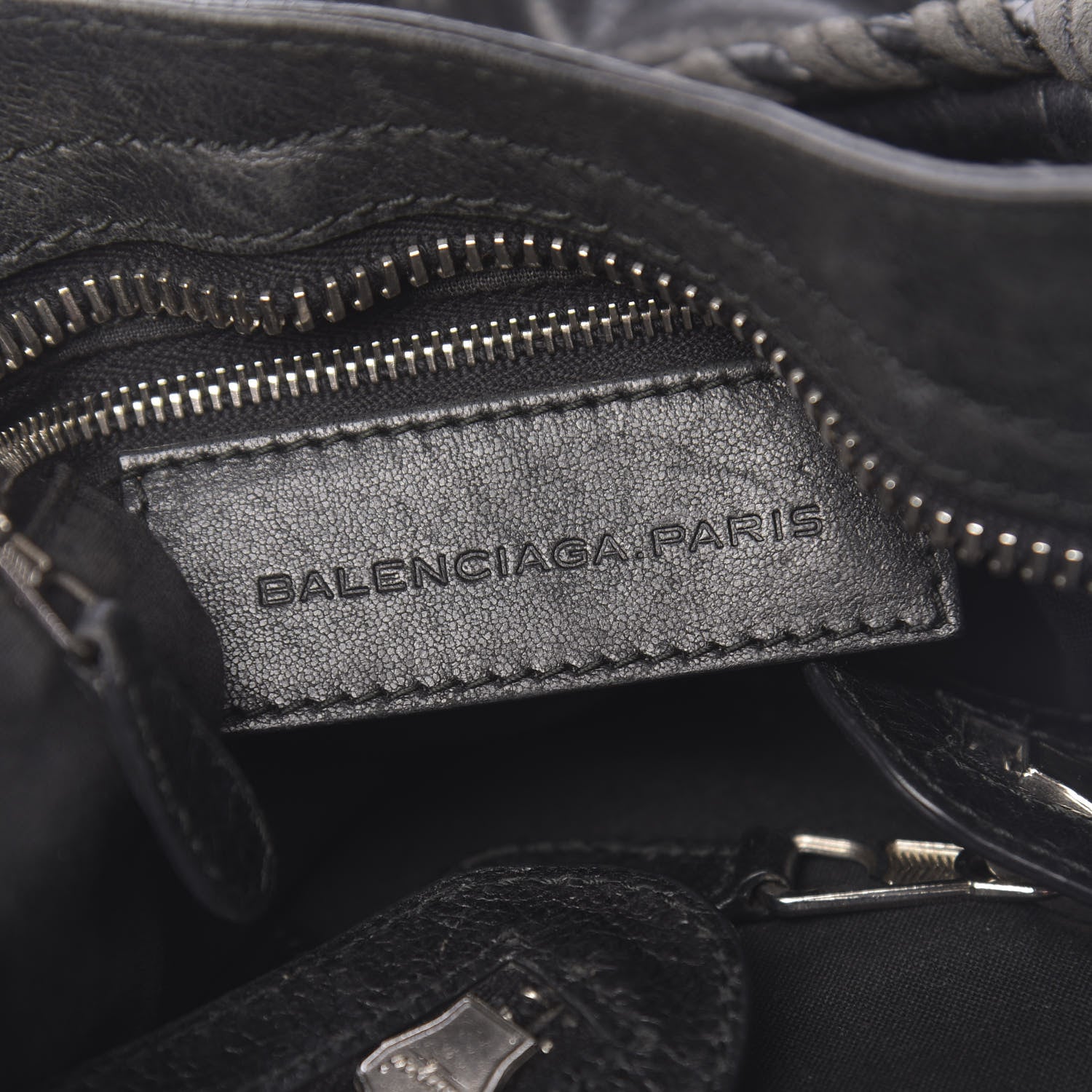 Balenciaga Agneau Giant 21 Silver Hardware City Black 6 of 14