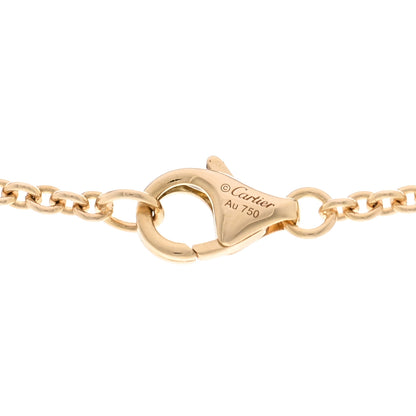 Cartier 18K Yellow Gold Interlocking LOVE Necklace 4 of 5
