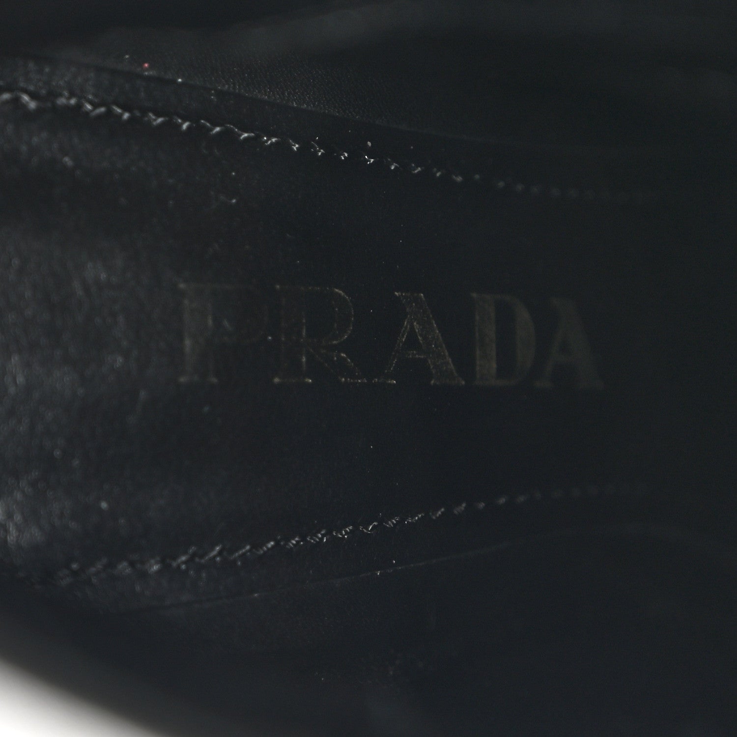 Prada Vitello 75mm Boots 37.5 Black 6 of 8