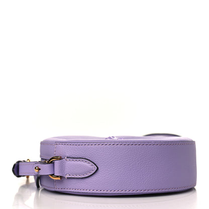 Versace Calfskin La Medusa Round Camera Bag Lilac 3 of 7