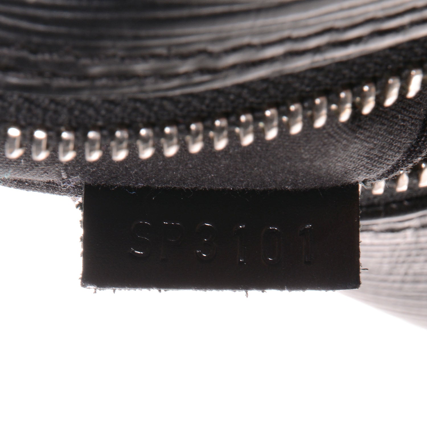 Louis Vuitton Epi Speedy 30 Black 7 of 7