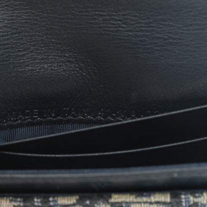 Christian Dior Oblique Saddle Card Holder Blue 7 of 8
