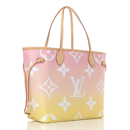 Louis Vuitton Monogram Giant By The Pool Neverfull MM Light Pink 4 of 11