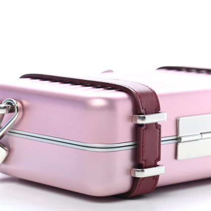 Christian Dior X RIMOWA Aluminum Personal Clutch On Strap Rose 9 of 11