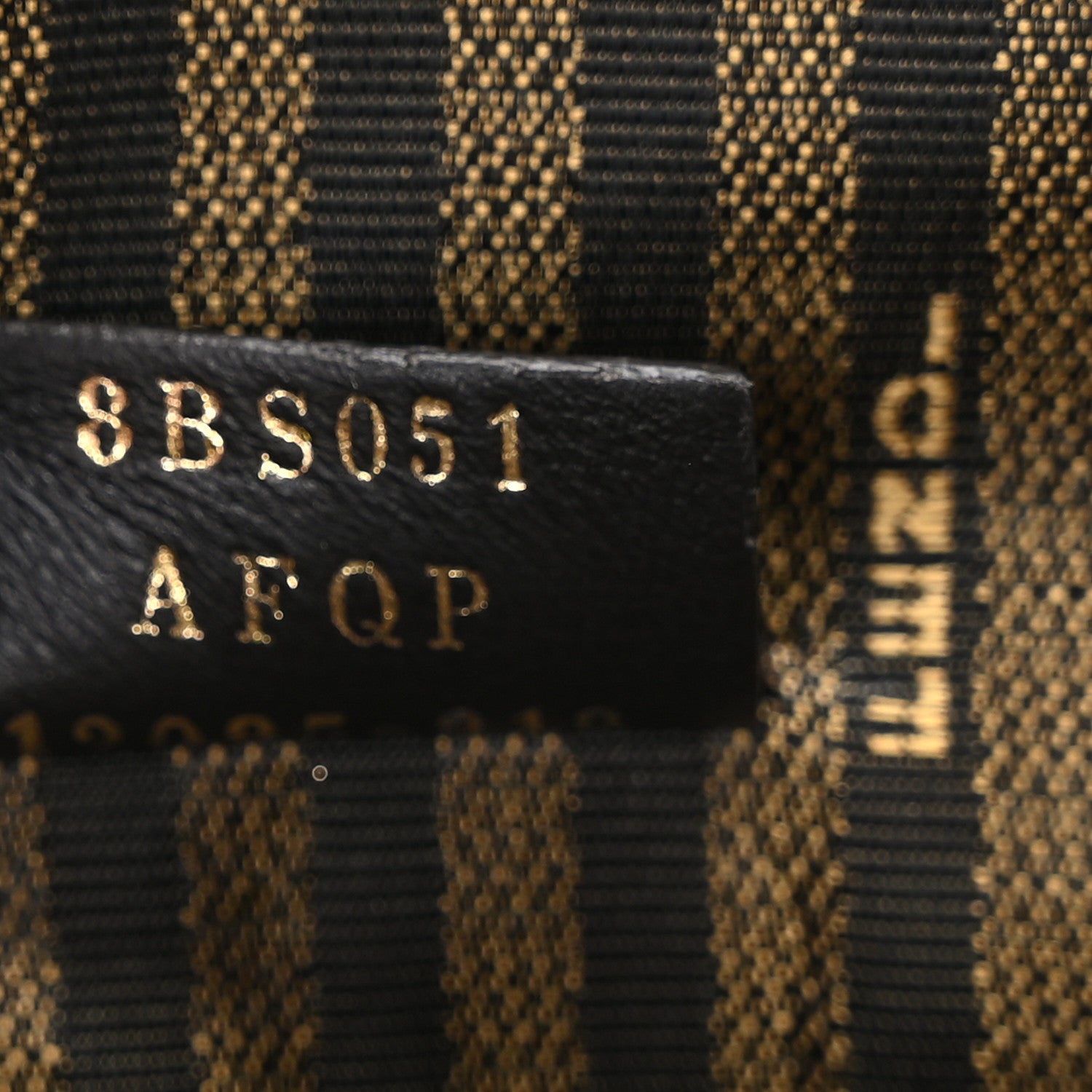 Fendi Straw Vitello Grace Cuoio Logo Braided Embroidered Mini Sunshine Shopper Natural Black 7 of 9