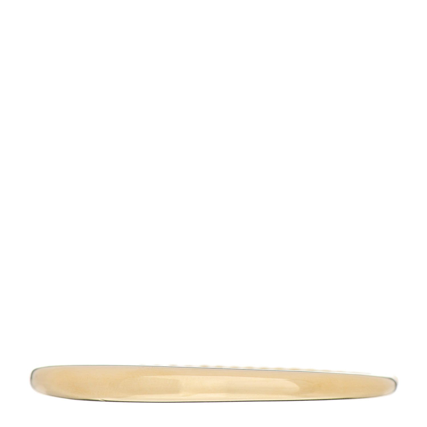 David Yurman 18K Yellow Gold 6.5mm Pure Form Smooth Bracelet 1 of 4