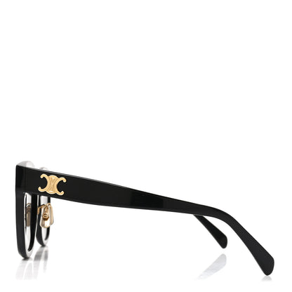 Celine Acetate Triomphe Sunglasses CL40222F Black 3 of 7