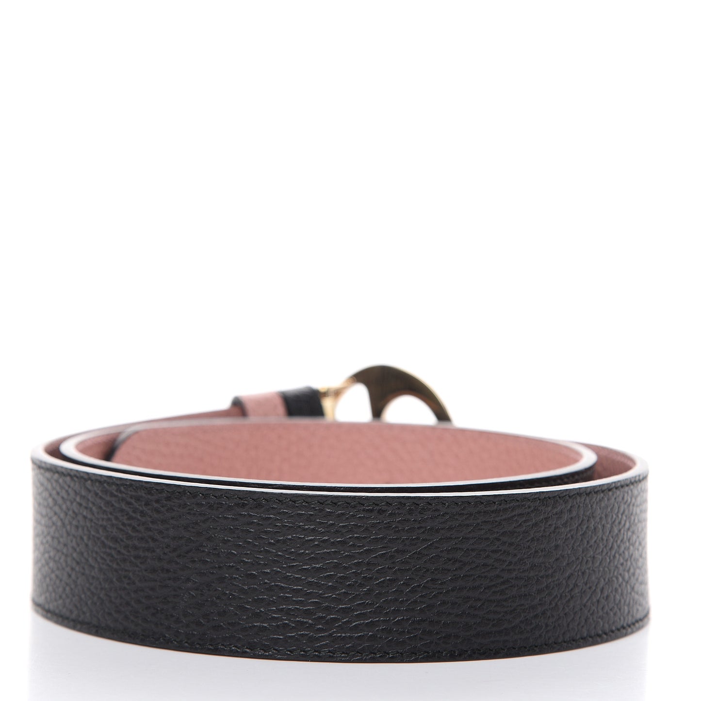 Calfskin 1973 Reversible Belt 90 36 Black Pink