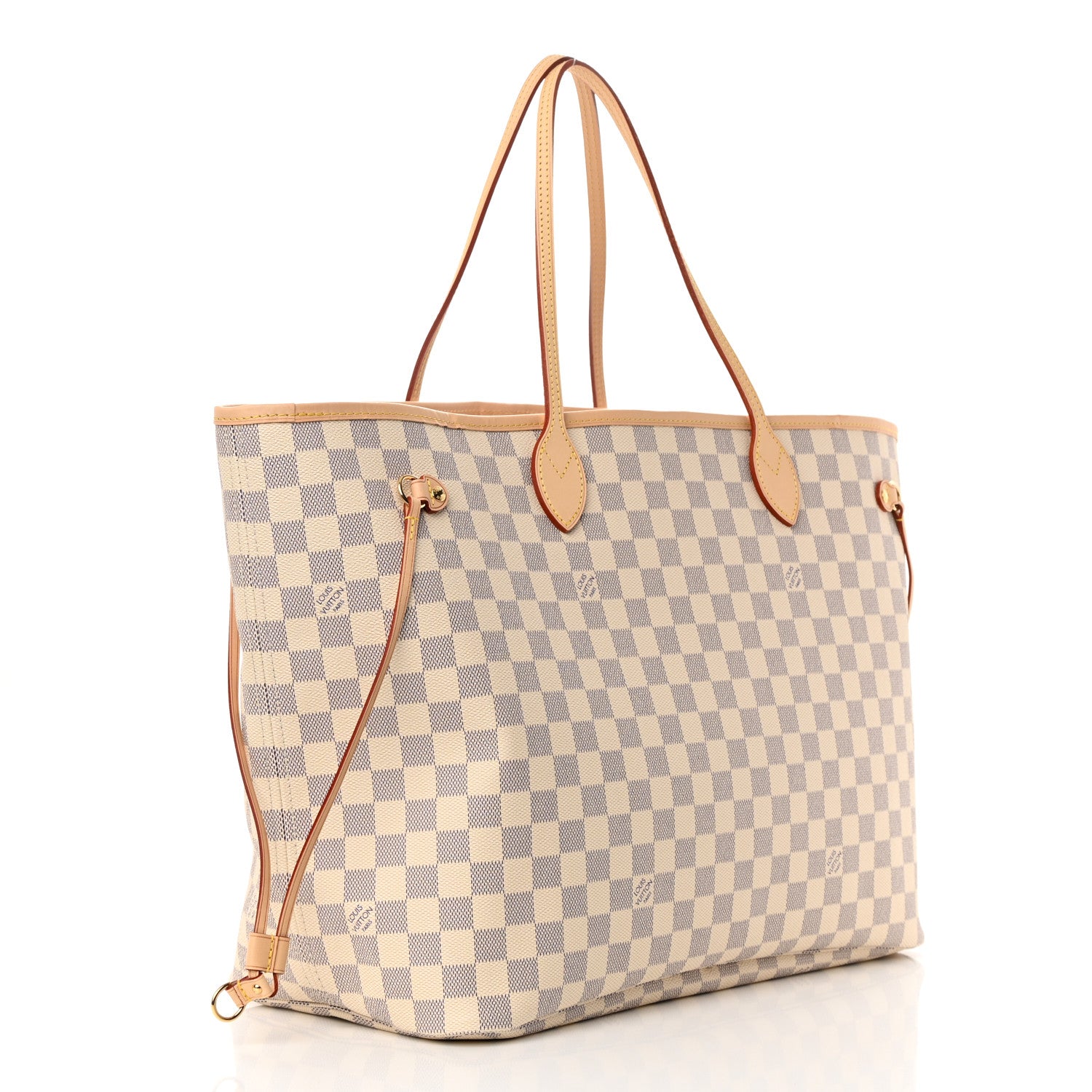 Louis Vuitton Damier Azur Neo Neverfull GM Rose Ballerine 4 of 13