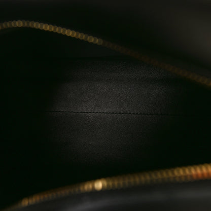 Saint Laurent Calfskin Monogram Baby Cabas Black 5 of 8
