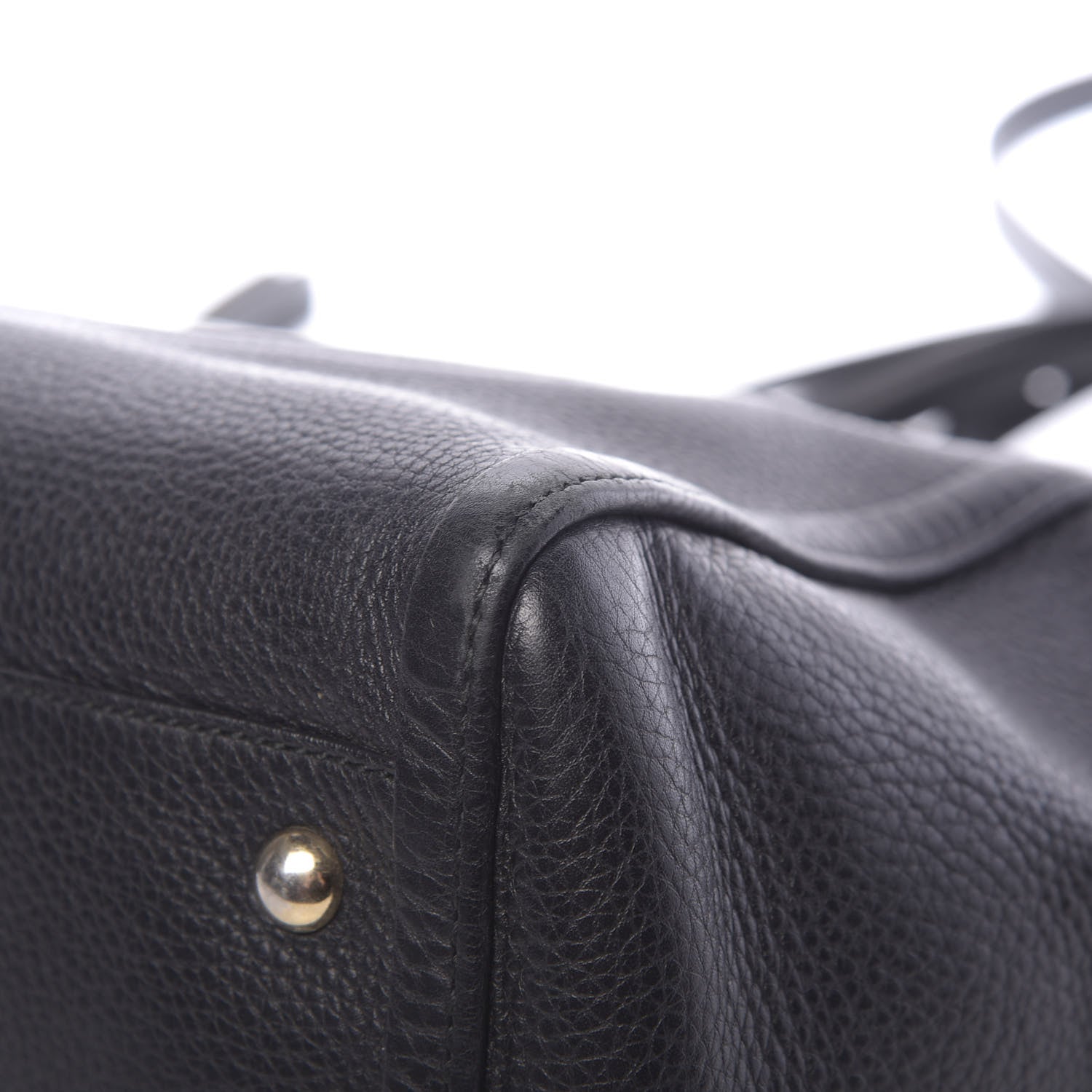 Gucci Pebbled Calfskin Small Soho Top Handle Bag Black 16 of 22