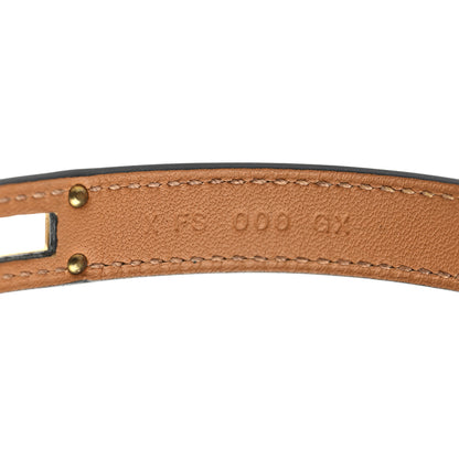 Hermes Swift Kelly Double Tour Bracelet S Black 5 of 5