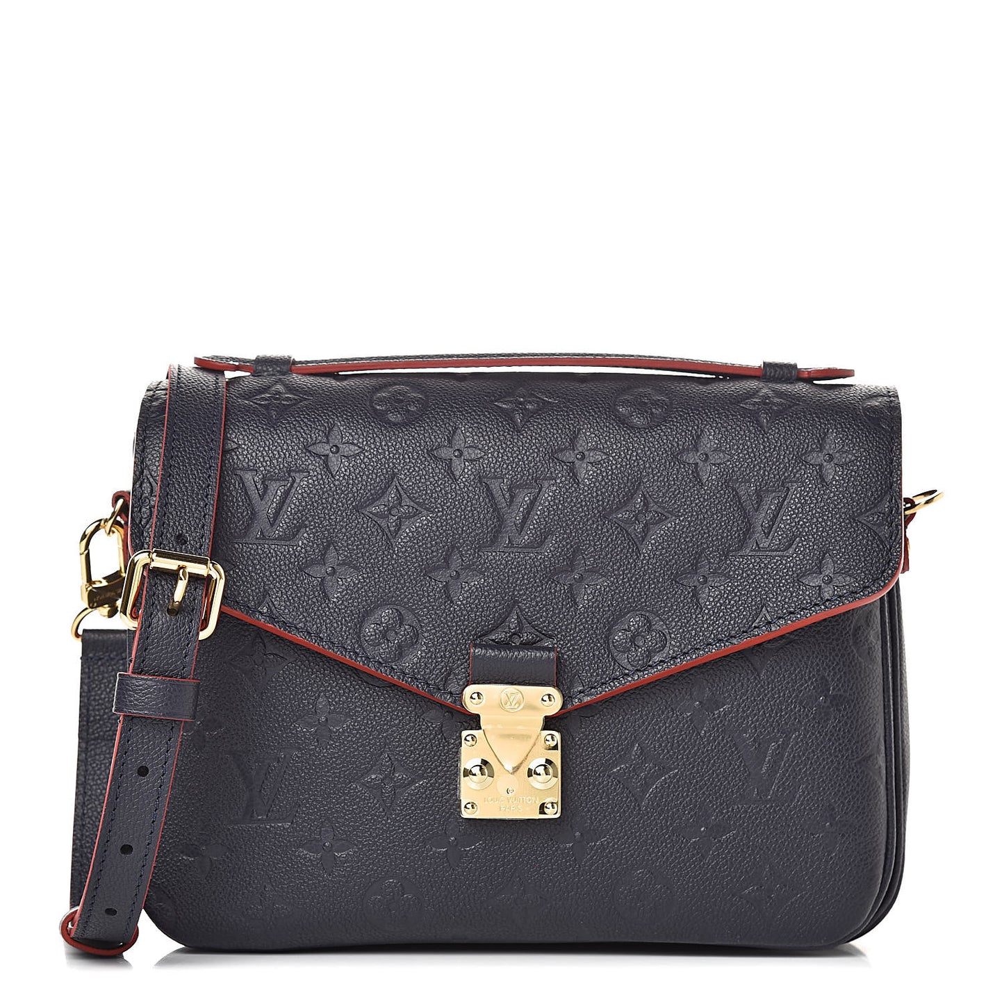 Empreinte Pochette Metis Marine Rouge