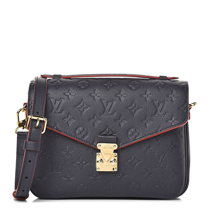 Louis Vuitton Empreinte Pochette Metis Marine Rouge 1 of 9