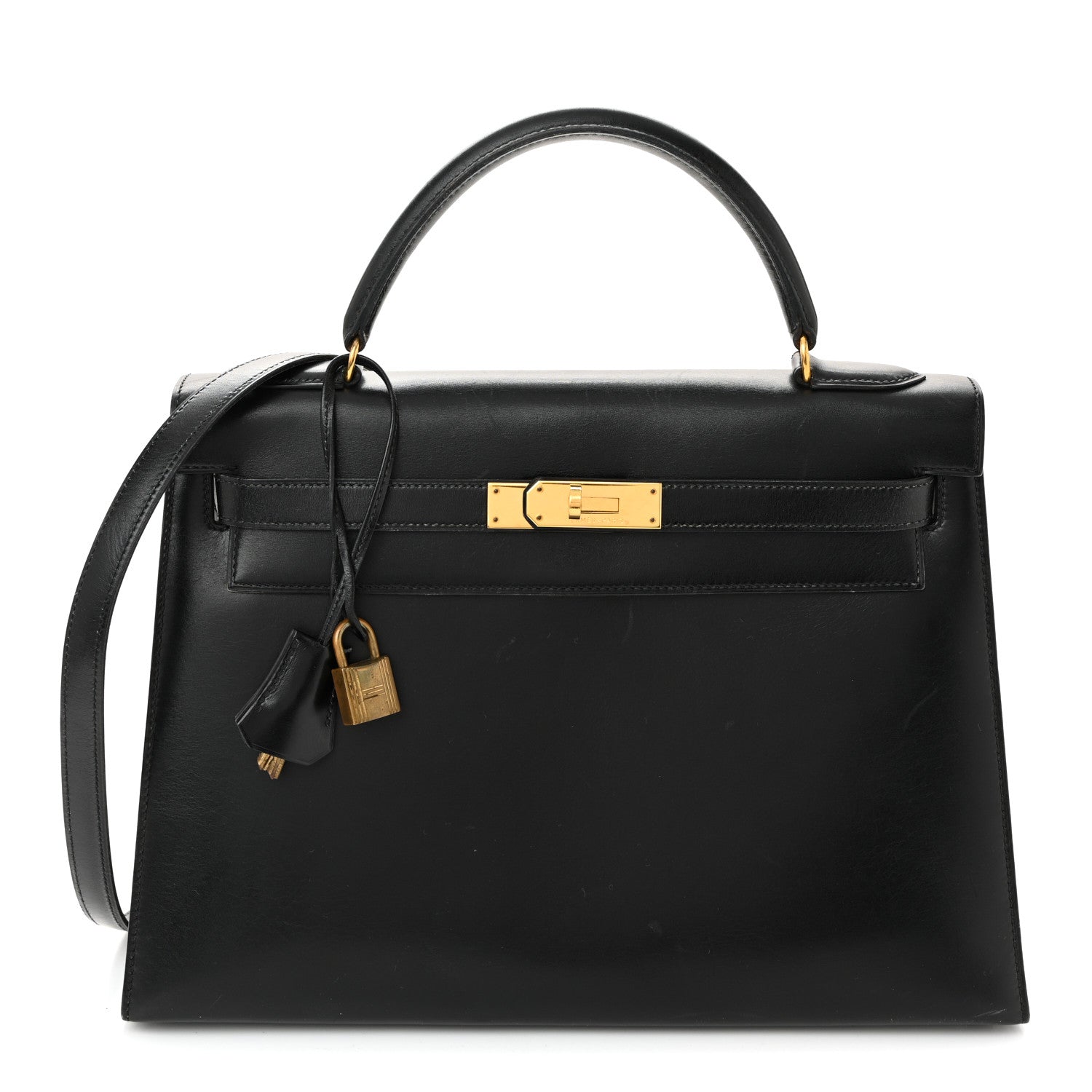 Hermes Box Kelly Sellier 32 Black 1 of 12