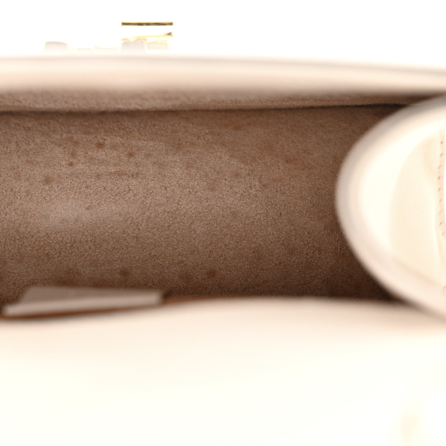 Gucci Calfskin Mini Sylvie Top Handle Bag White 16 of 18