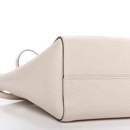 Gucci Dollar Calfskin Mini Swing Top Handle Bag Mystic White 6 of 10