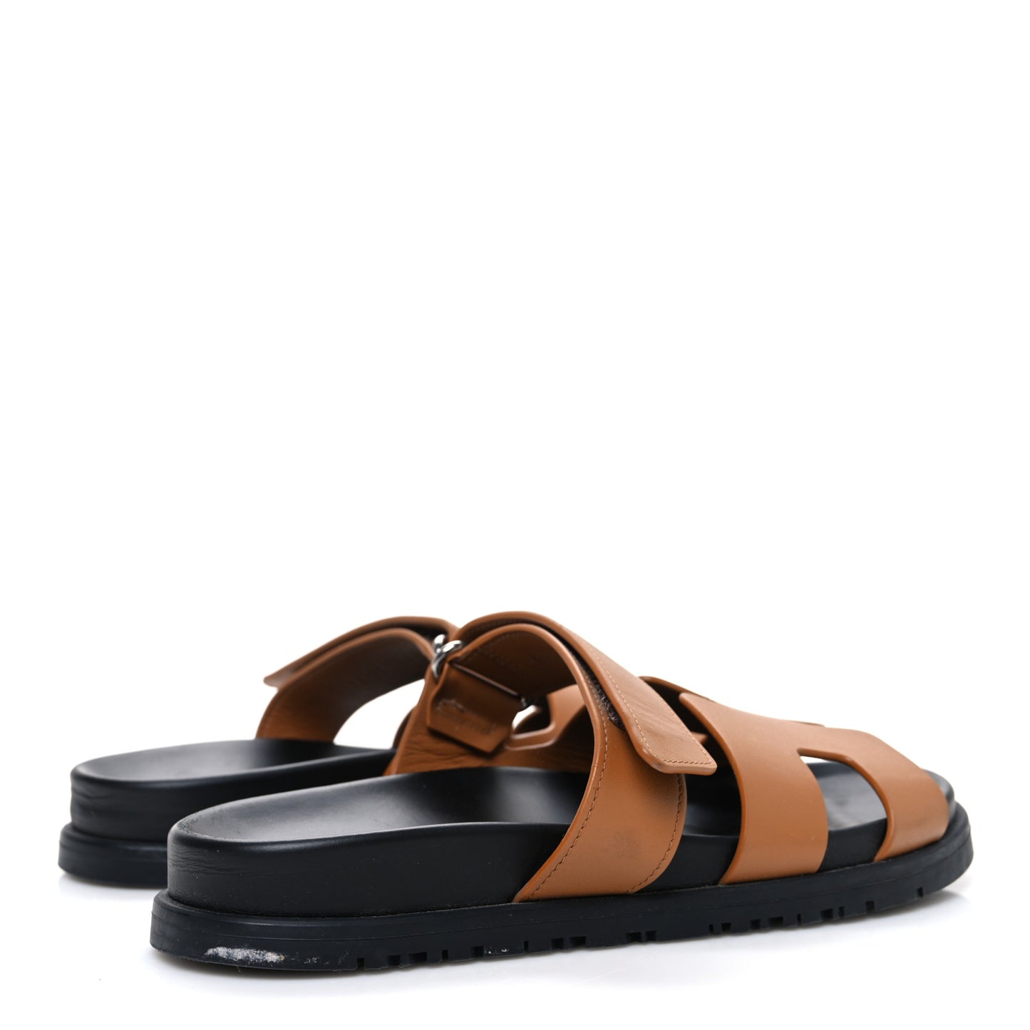 Calfskin Womens Chypre Sandals 36 Naturel