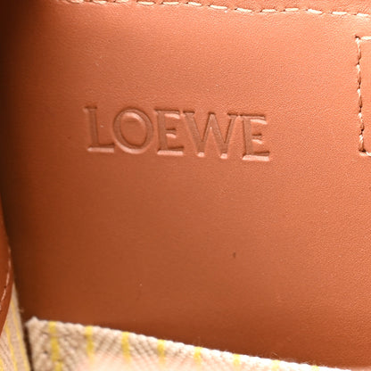 Loewe Canvas Calfskin Cushion Tote Yellow 6 of 11
