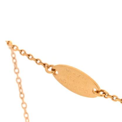 Louis Vuitton Metal Louisette Necklace Gold 5 of 6