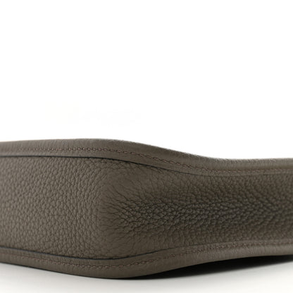 Hermes Taurillon Clemence Evelyne TPM Gris Meyer 10 of 10