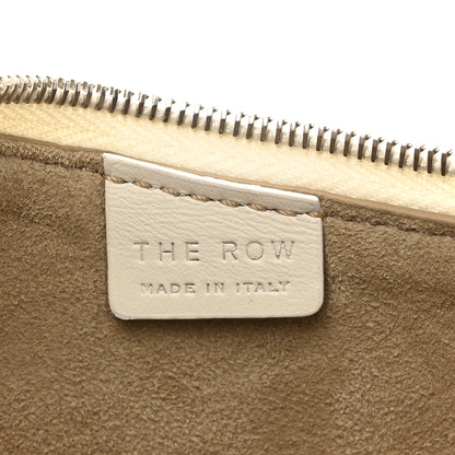 The Row Smooth Calfskin Half Moon Shoulder Bag New Ivory 6 of 9