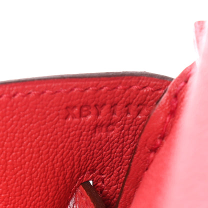 Hermes Taurillon Clemence Birkin 35 Rose Jaipur 6 of 9