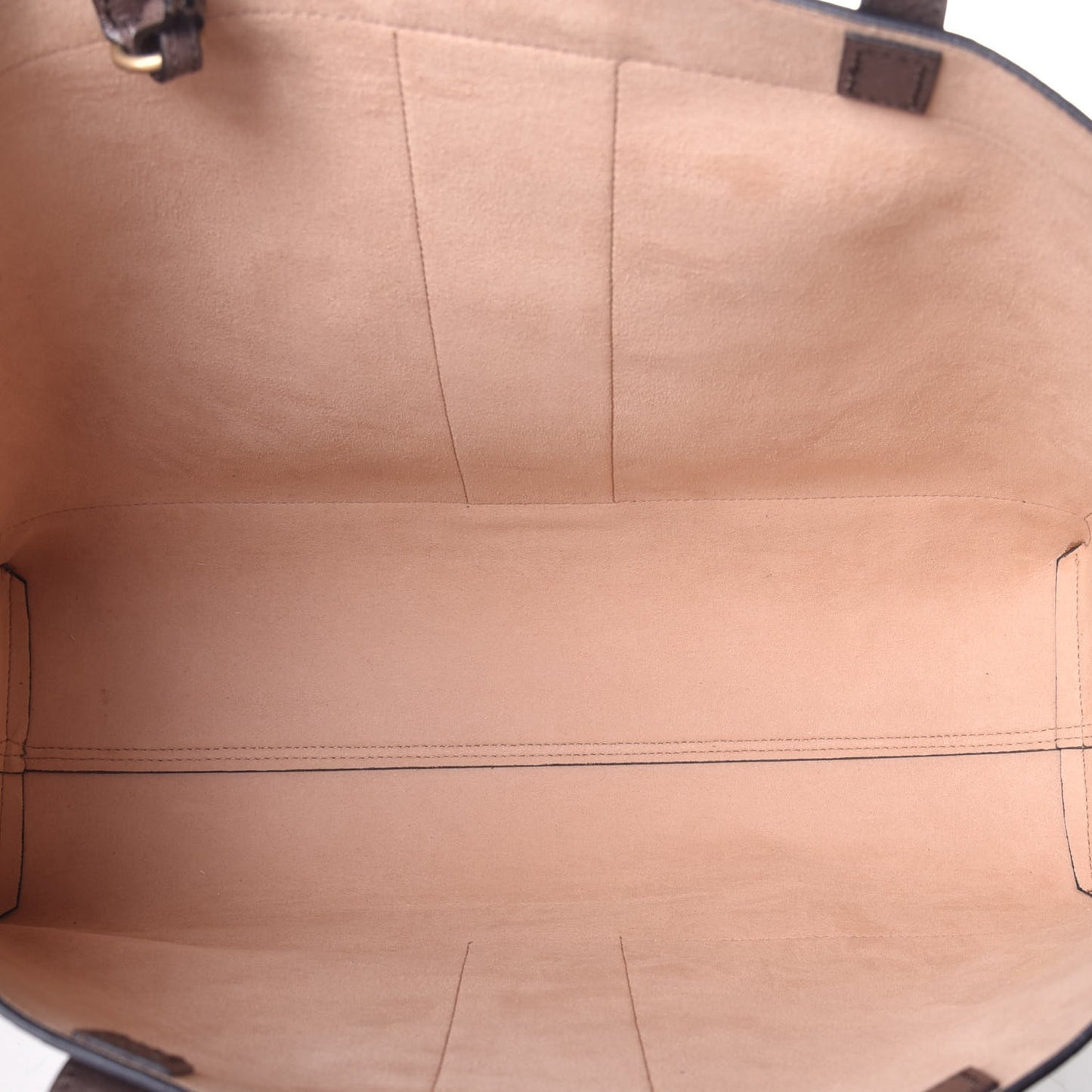 GG Supreme Monogram Web Large Ophidia Tote Brown