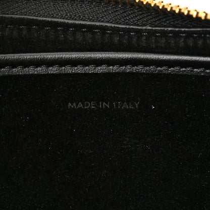 Celine Smooth Calfskin Medium Strap Ava Triomphe Shoulder Bag Black 7 of 11