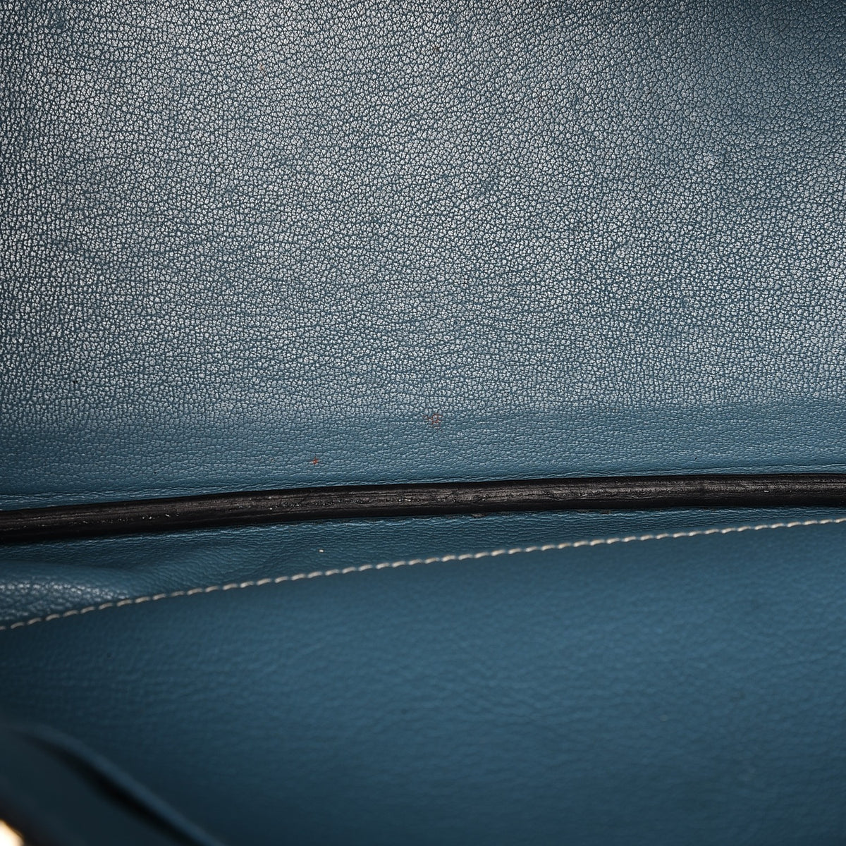 Hermes Taurillon Clemence Birkin 30 Blue Jean 12 of 35