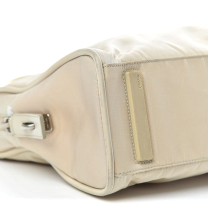 Prada Tessuto Nylon Top Handle Bag Sabbia 6 of 8