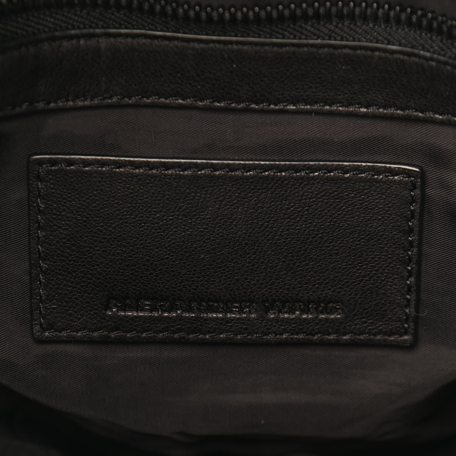 Alexander Wang Lambskin Suede Mini Marti Backpack Blue Black 7 of 9