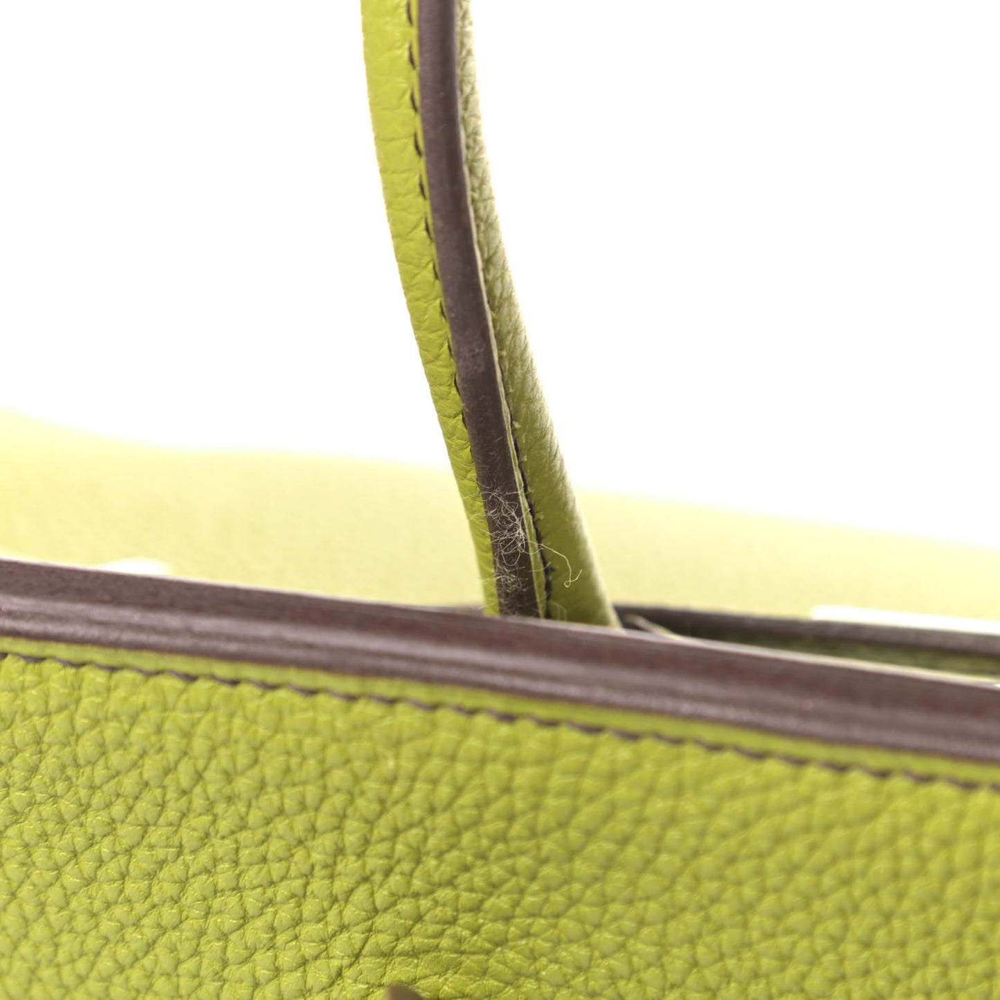 Togo Birkin 35 Vert Anis