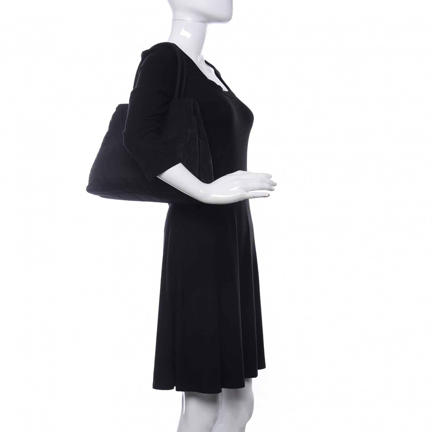 Prada Tessuto Nylon Tote Black 2 of 9