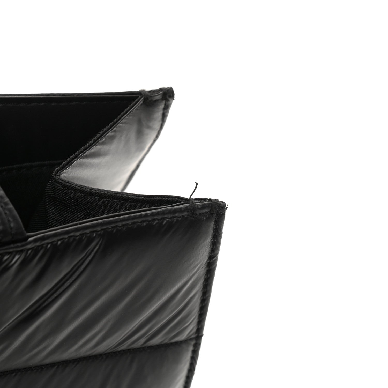 Telfar Nylon Medium Puff Shopping Bag Black 11 of 12