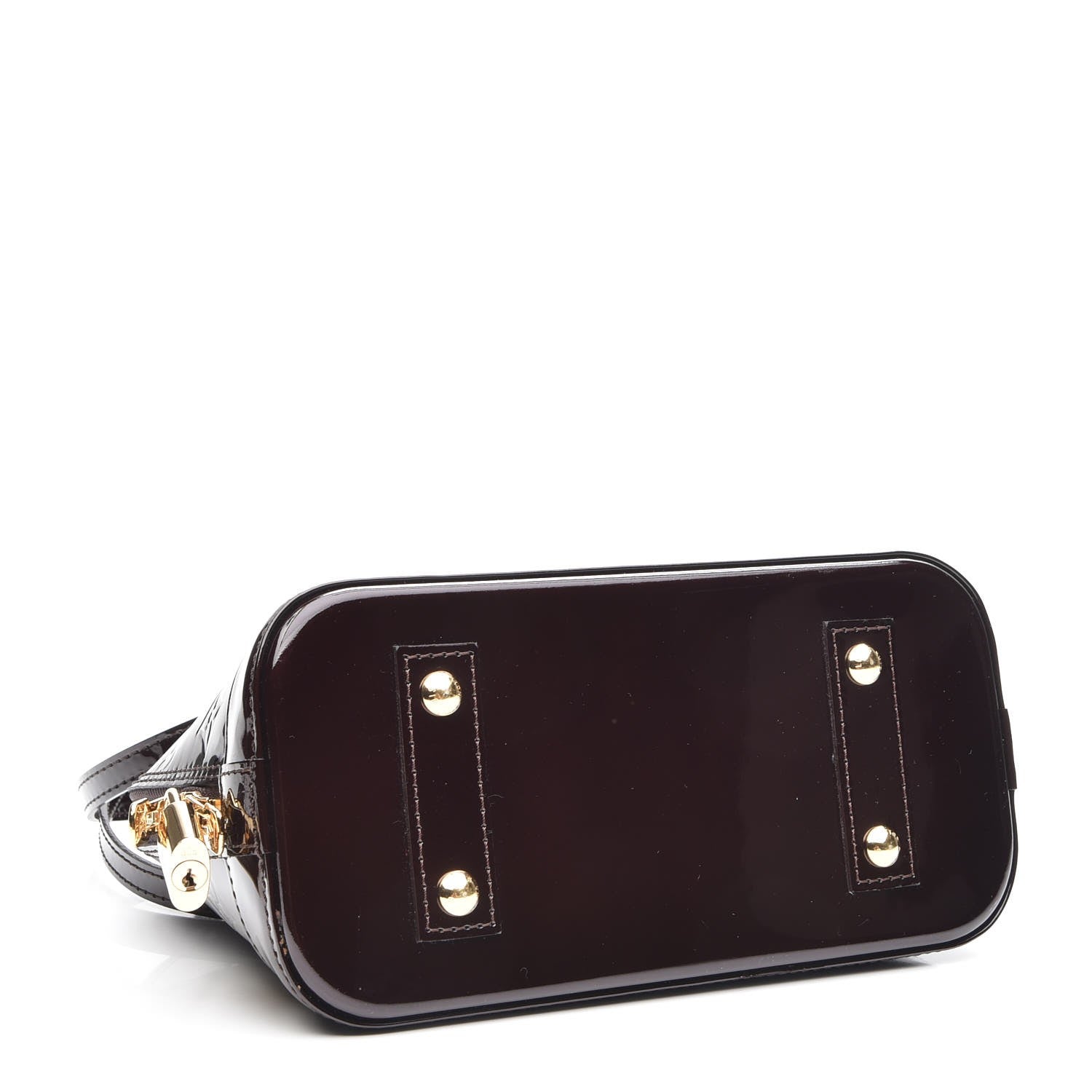 Louis Vuitton Vernis Alma BB Amarante 5 of 7