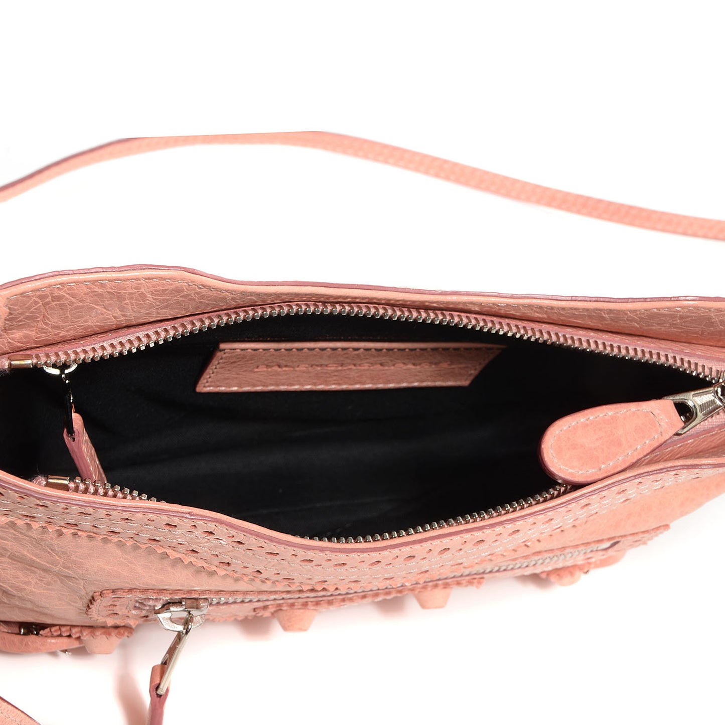 Agneau Giant Brogues Hardware Hip Vieux Rose