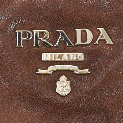 Prada Washed Bauletto Bag Cocco 11 of 11