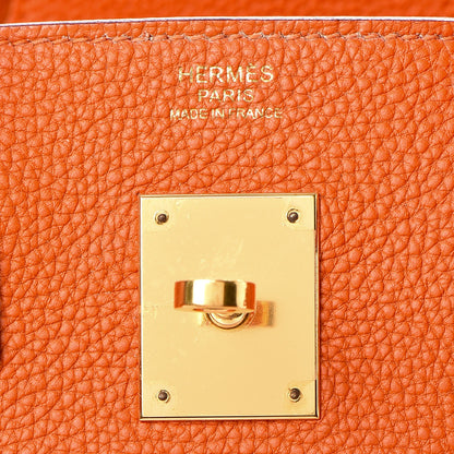 Hermes Togo Birkin 30 Orange 22 of 47