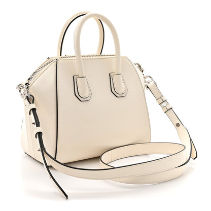 Givenchy Shiny Lord Calfskin Mini Antigona Ivory 3 of 12