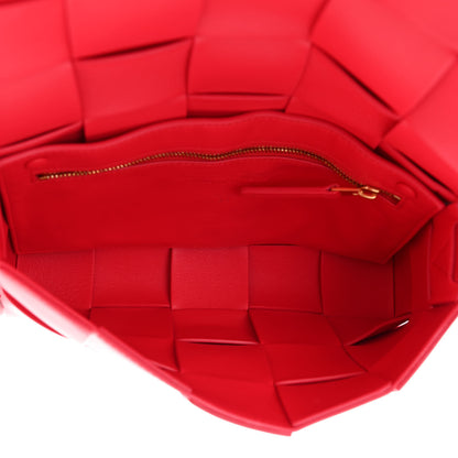 Bottega Veneta Patent Maxi Intrecciato Cassette Crossbody Bag Firework 5 of 10
